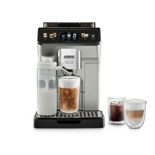 De'Longhi ECAM450.65.S Eletta Explore Kaffeevollautomat mit To-Go-Funktion