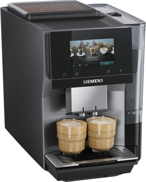Siemens EQ700 TP725E01 Kaffeevollautomat – 5 Zoll Touch Display, 41 Getränke, 20 Favoriten