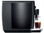 JURA E4 Kaffeevollautomat in Piano Black mit verchromten Akzenten