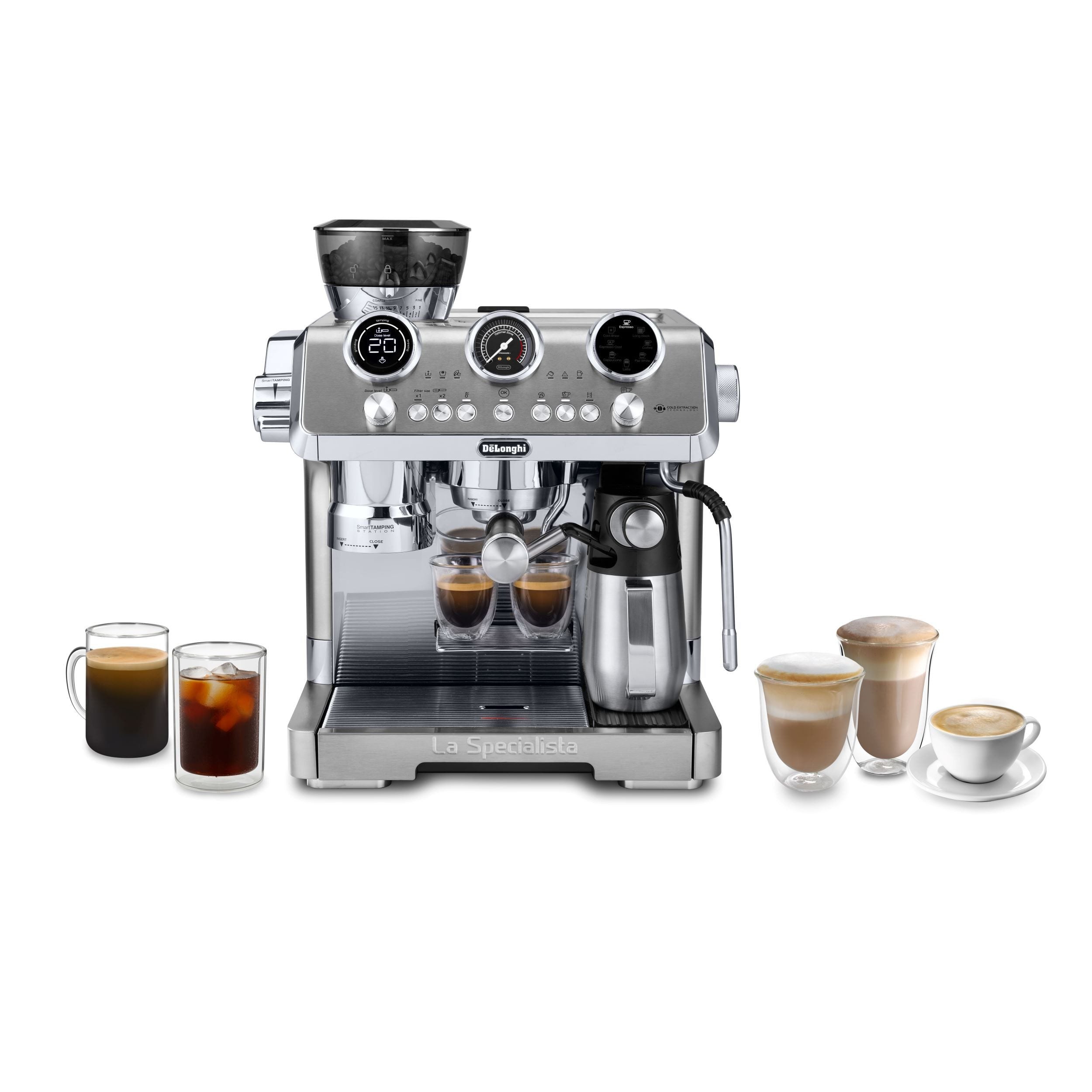De'Longhi La Specialista Maestro EC9885.M Espressomaschine mit Smart Tamping Station