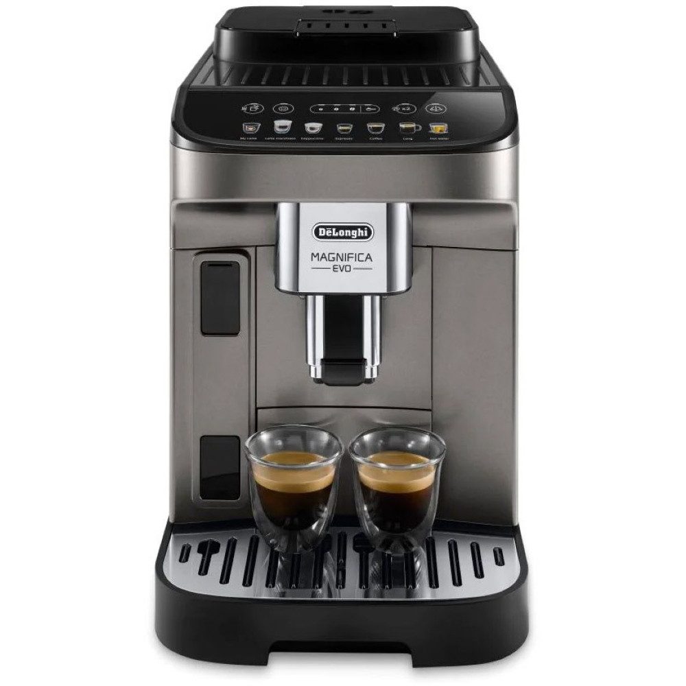 De'Longhi Magnifica Evo Kaffeevollautomat mit farbigem Bedienfeld und Latte Crema System