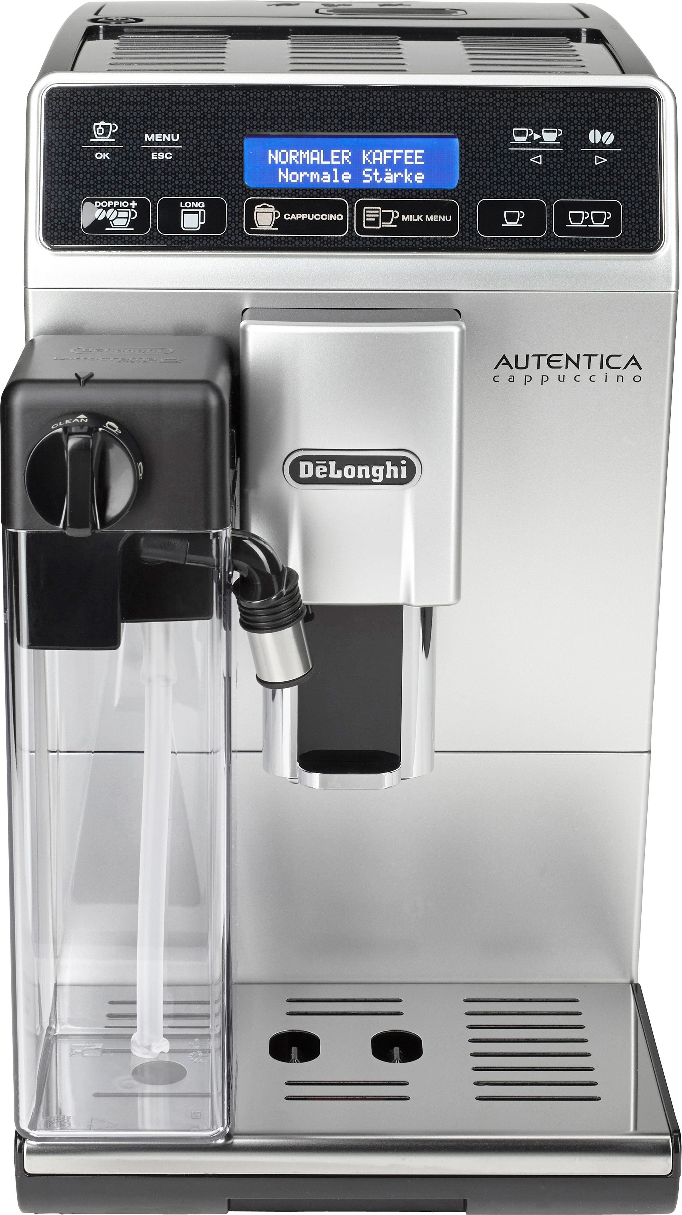De'Longhi Autentica ETAM29.660.SB Kaffeevollautomat in superkompaktem Design