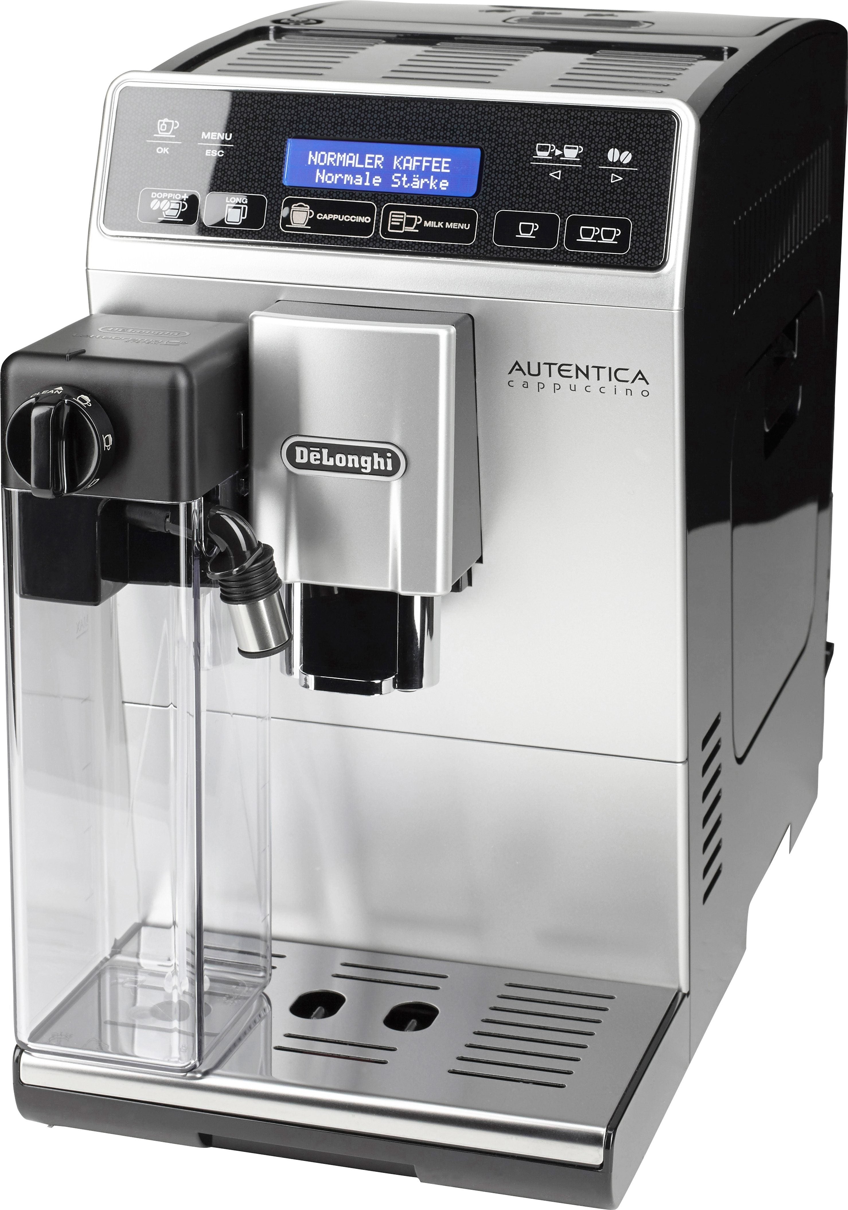 De'Longhi Autentica ETAM29.660.SB Kaffeevollautomat mit Soft Touch Display