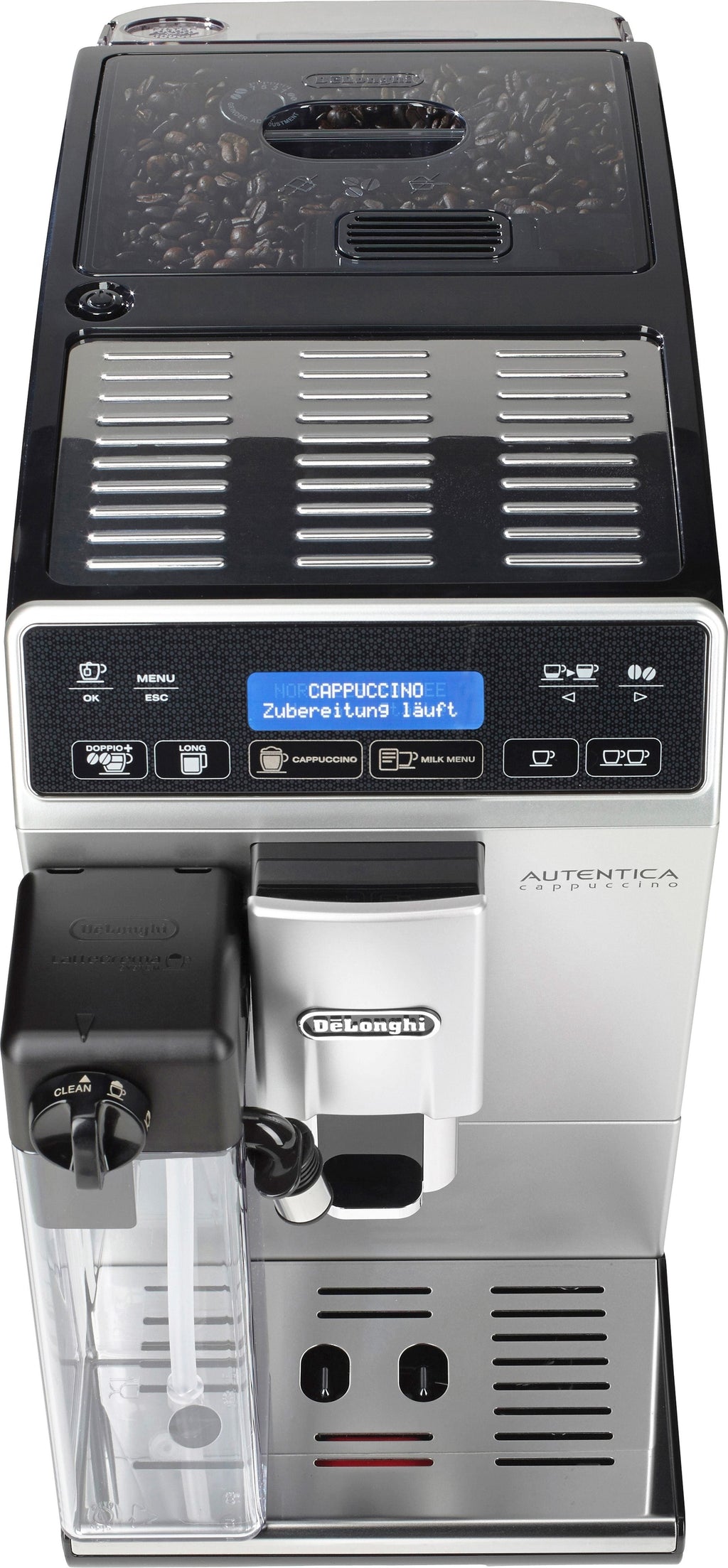 De'Longhi Autentica ETAM29.660.SB Kaffeevollautomat in superkompaktem Design