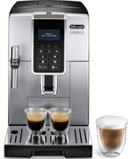 De'Longhi Dinamica ECAM 350.35.SB Kaffeevollautomat in Edelstahlfarben mit Direktwahltasten