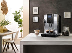De'Longhi Dinamica ECAM 350.35.SB Kaffeevollautomat in Edelstahlfarben mit Direktwahltasten