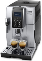 De'Longhi Dinamica ECAM 350.35.SB Kaffeevollautomat in Edelstahlfarben mit Direktwahltasten