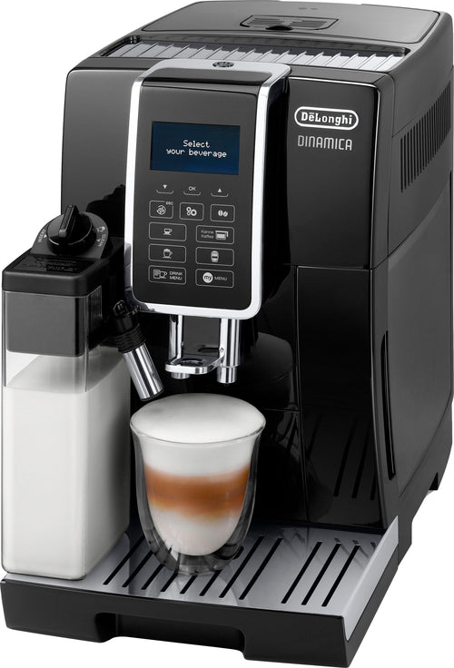 De'Longhi Dinamica ECAM356.57.B Kaffeevollautomat mit Sensorbedienfeld und LatteCrema