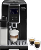 De'Longhi Dinamica Plus ECAM370.70.B Kaffeevollautomat in Schwarz mit TFT-Touchscreen