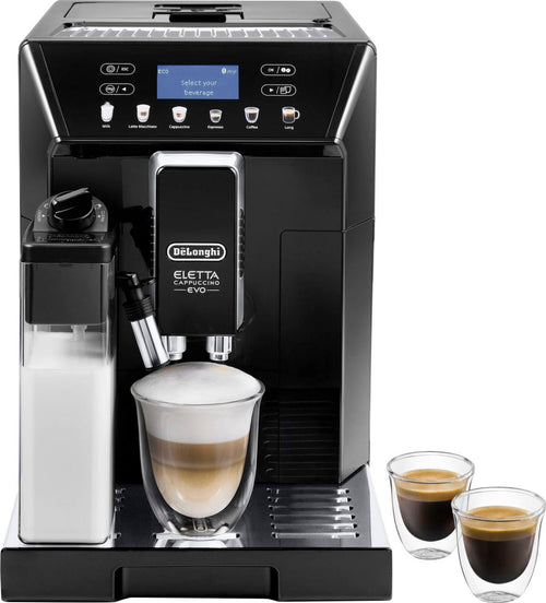 De'Longhi Eletta Evo ECAM46.860.B Kaffeevollautomat mit Direktwahltasten und LCD-Display