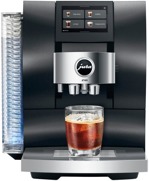 JURA Z10 Kaffeevollautomat in Aluminium Black mit Farb-Touchscreen und Milchsystem