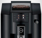JURA E6 Kaffeevollautomat Full Black Edition mit TFT-Farbdisplay und Milchschaumsystem