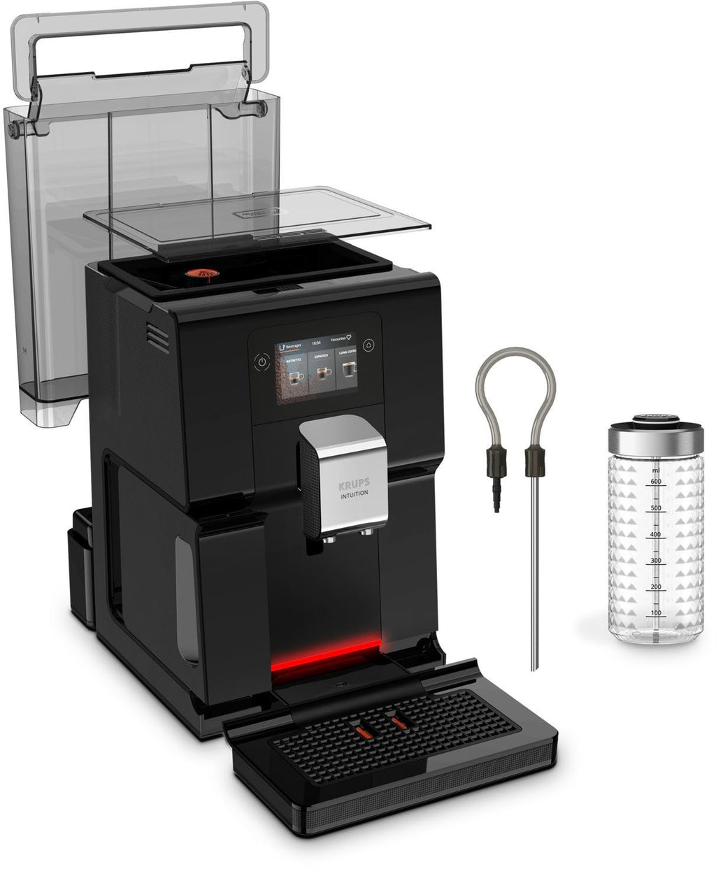 KRUPS EA8738 Intuition Preference Kaffeevollautomat mit Farb-Touchscreen
