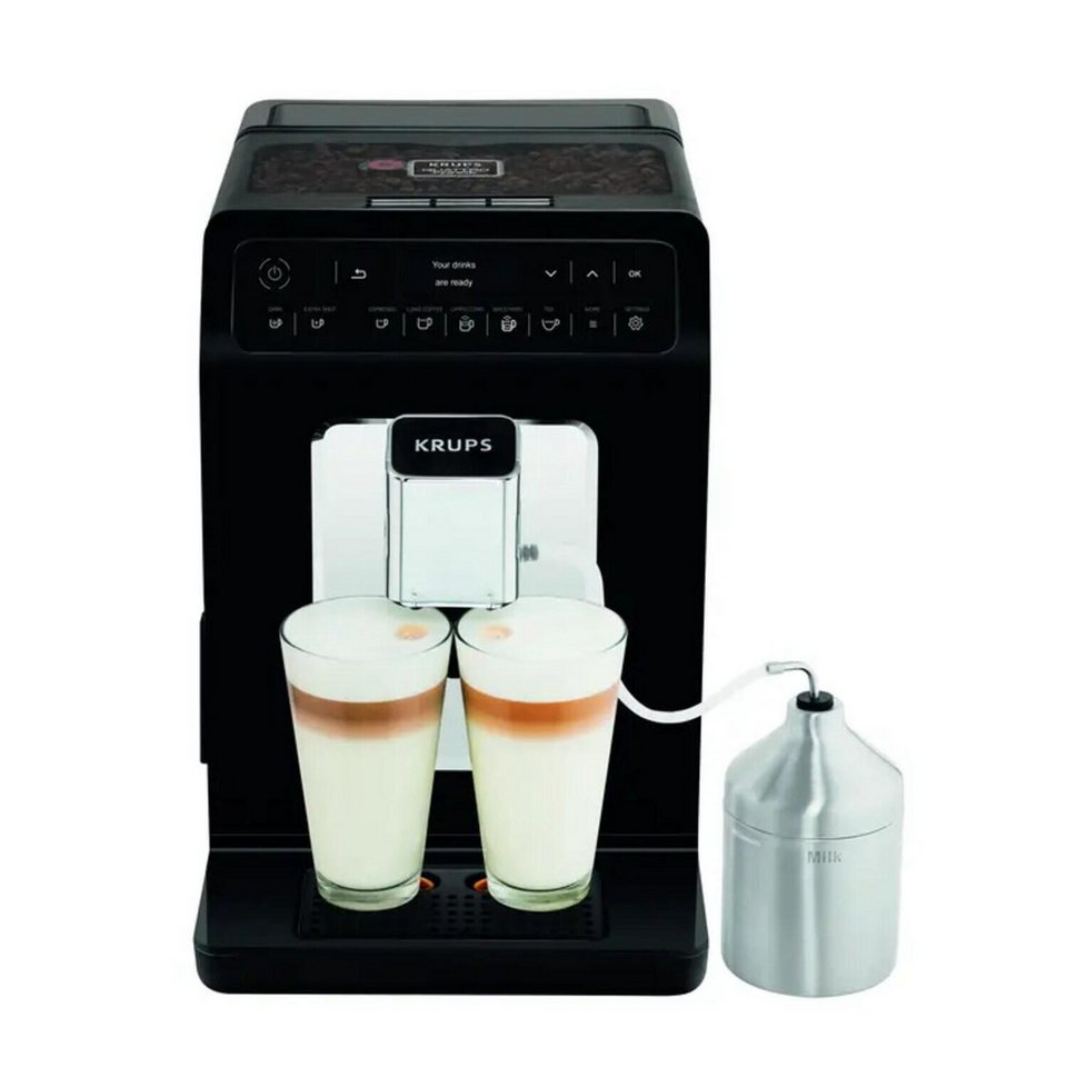 KRUPS Evidence EA8918 Kaffeevollautomat schwarz mit OLED-Touchdisplay