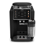 Krups EA9128D Kaffeevollautomat in Graphite/Schwarz mit Milk Maestro Technologie