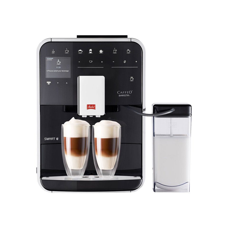 Melitta Barista T Smart Kaffeevollautomat schwarz mit Touchscreen und Quiet Mark