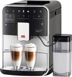 Melitta Barista T Smart F830-101 Kaffeevollautomat silberfarben mit TFT-Display