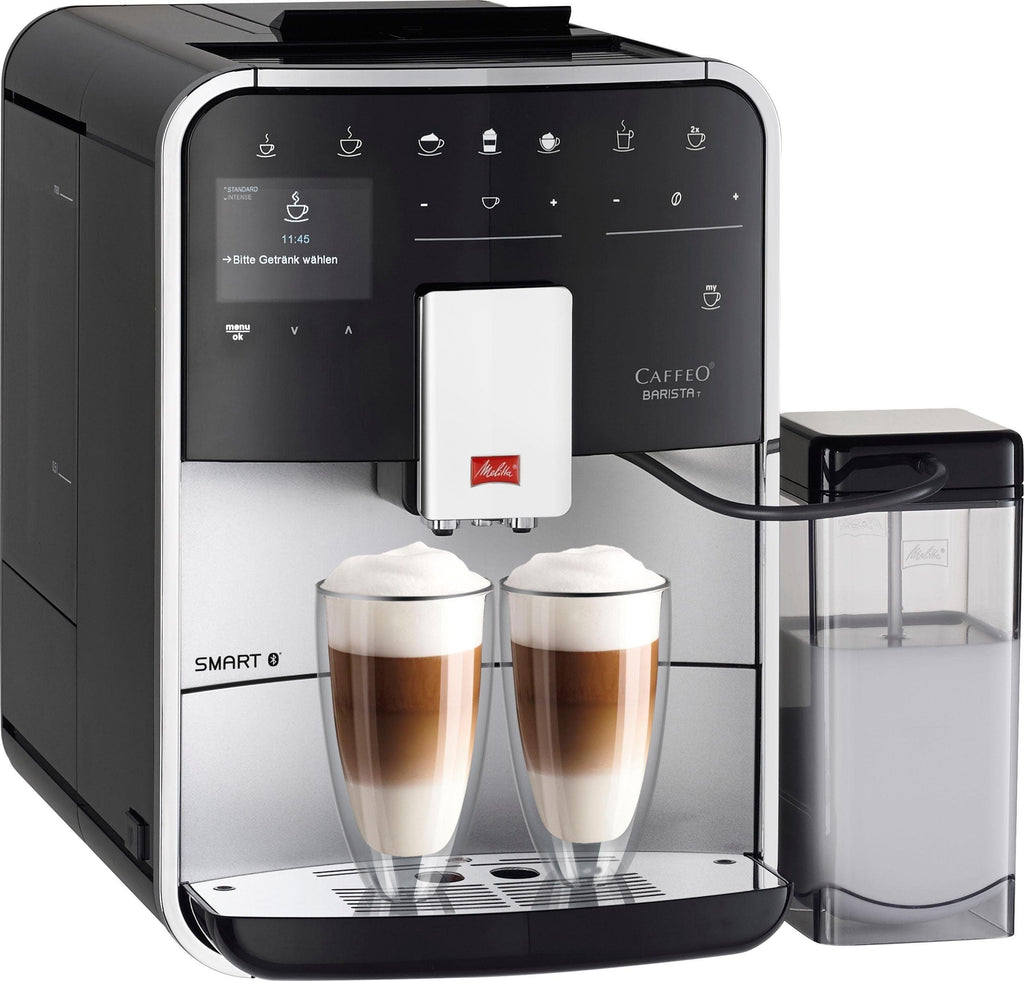 Melitta Barista T Smart F830-101 Kaffeevollautomat silberfarben mit TFT-Display