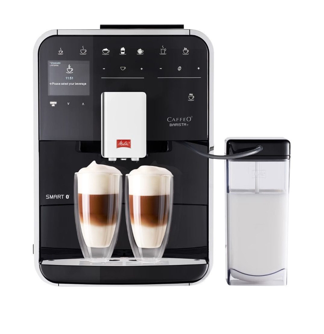Melitta Barista T Smart F830-102 Kaffeevollautomat mit Touchscreen und Milchsystem