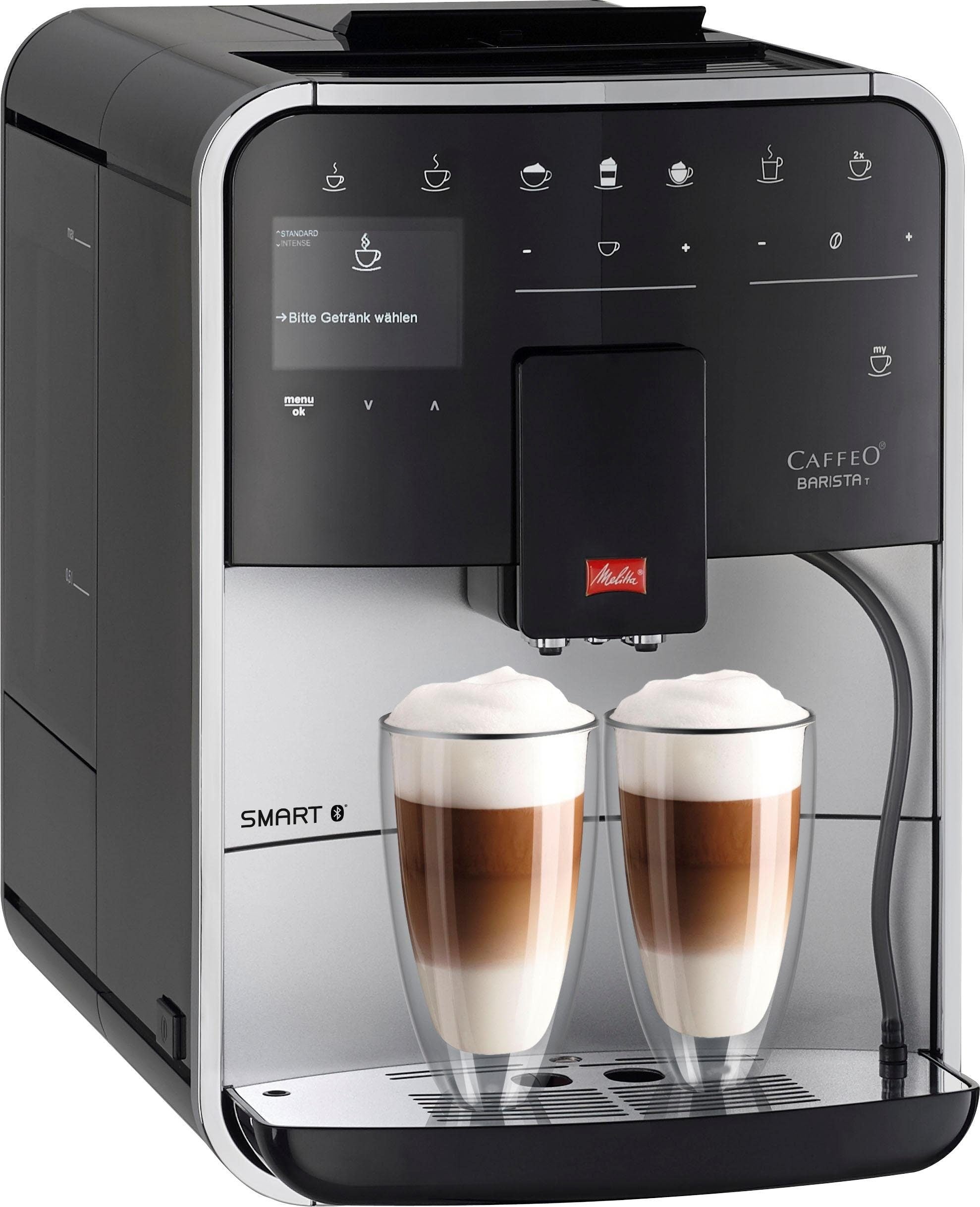 Melitta Barista T Smart F831-101 Kaffeevollautomat mit One-Touch-Bedienung