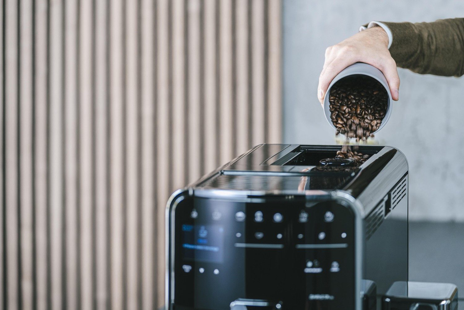 Melitta F85/0-101 Kaffeevollautomat mit TFT-Farbdisplay und Touch-Bedienung
