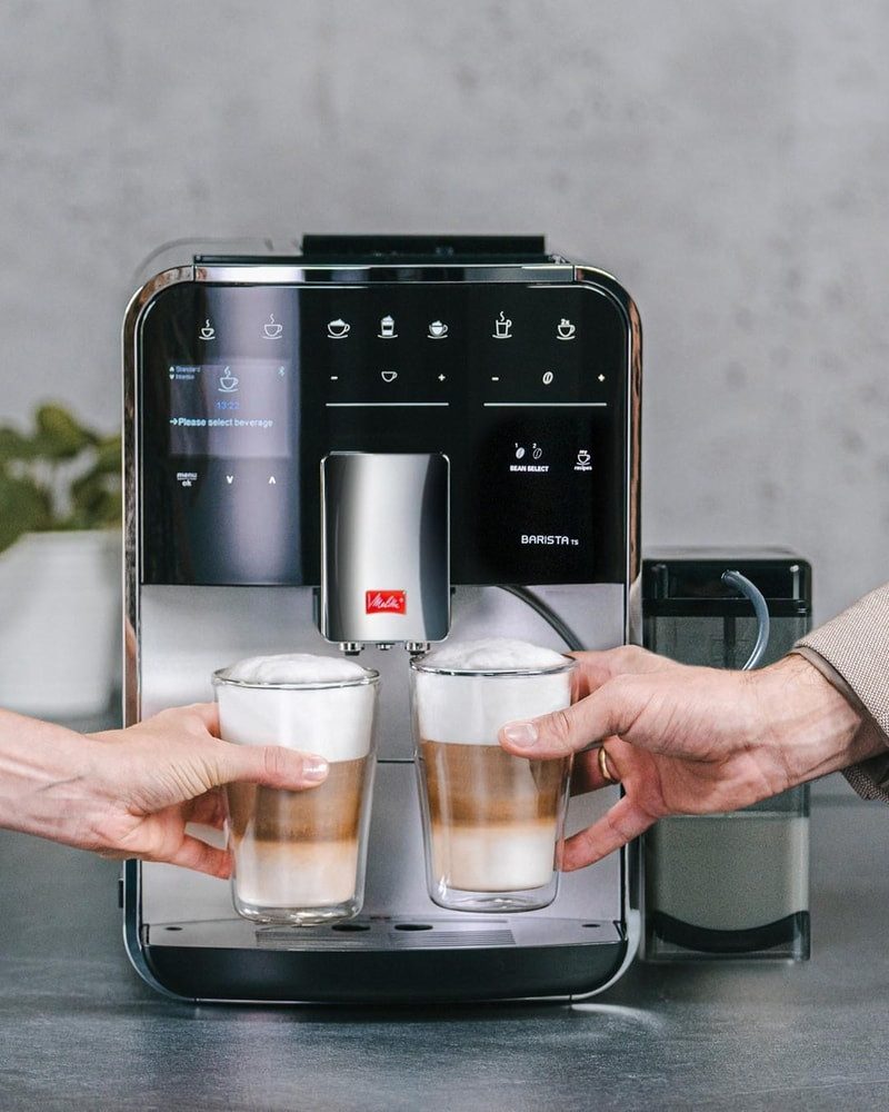 Melitta F85/0-101 Kaffeevollautomat mit TFT-Farbdisplay und Touch-Bedienung