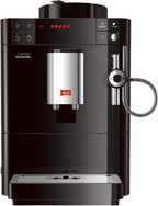 Melitta Passione Kaffeevollautomat in schwarzem Design mit Direktbezugstasten