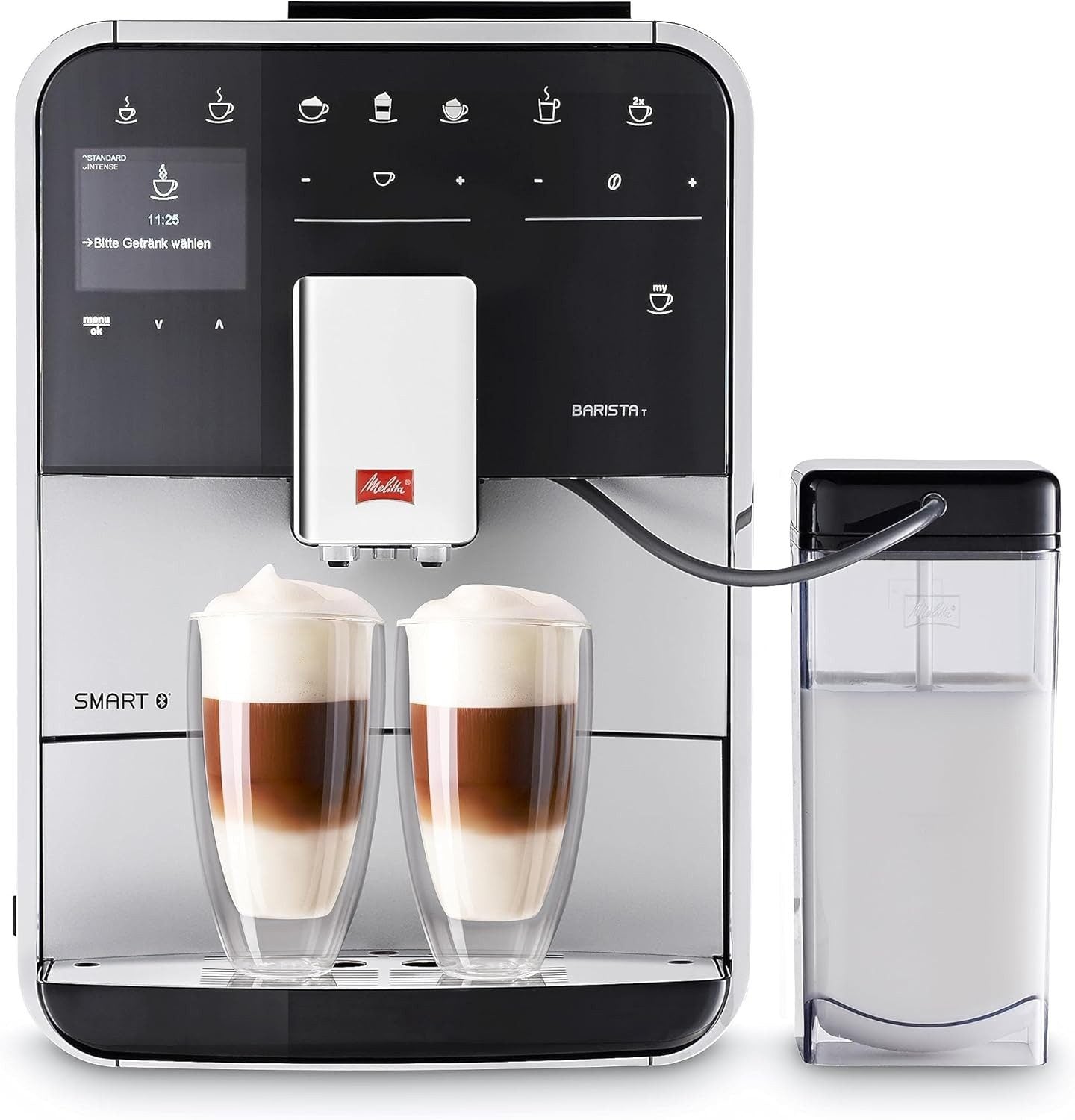 Melitta Barista T Smart Kaffeevollautomat mit 4 Direktbezugstasten und Touch-Display