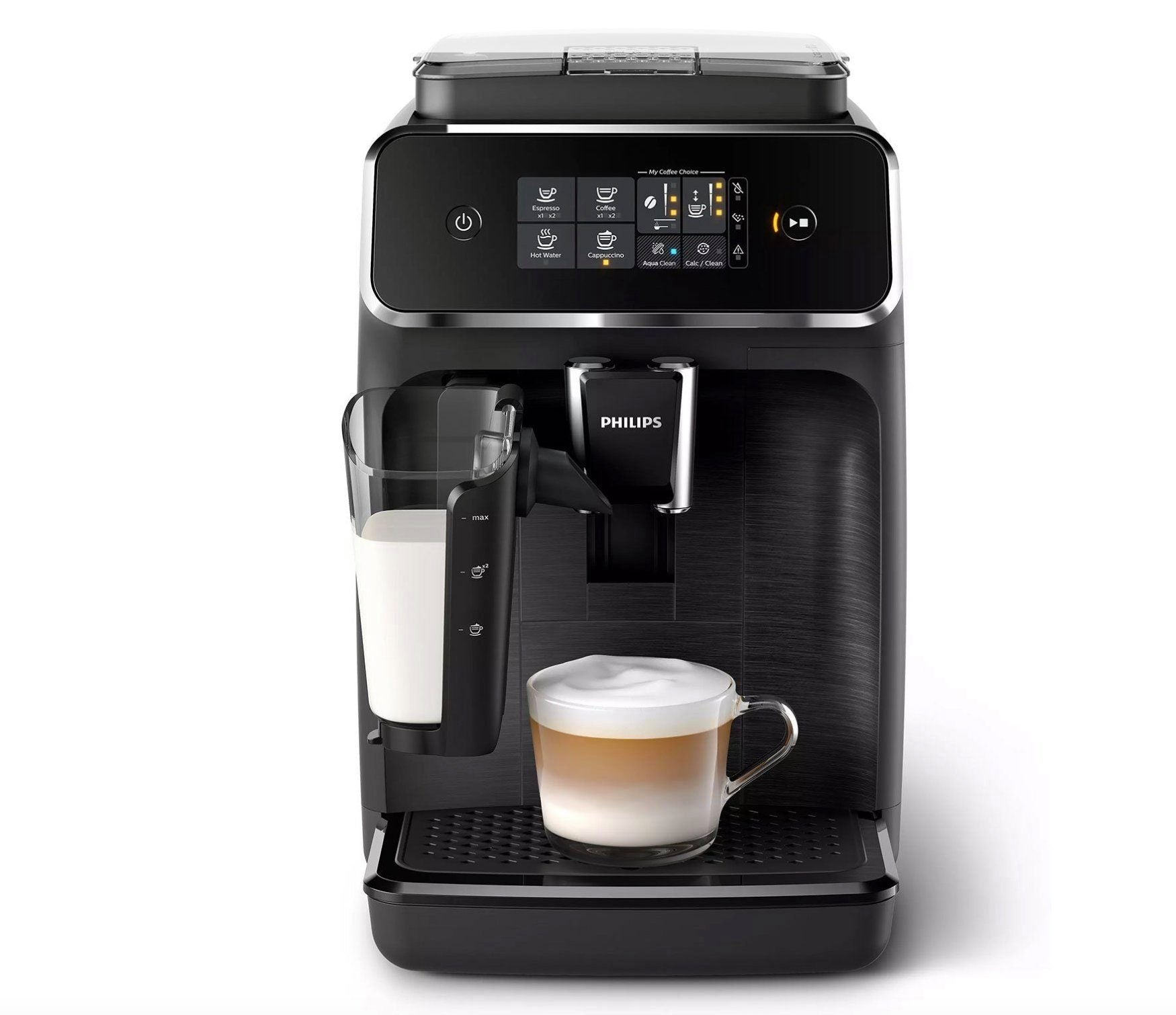 Philips EP2230/10 Kaffeevollautomat mit LatteGo Milchsystem und SensorTouch-Bedienung