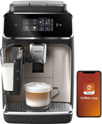 Philips EP2336/40 Kaffeevollautomat in Black Chrome mit Touchdisplay