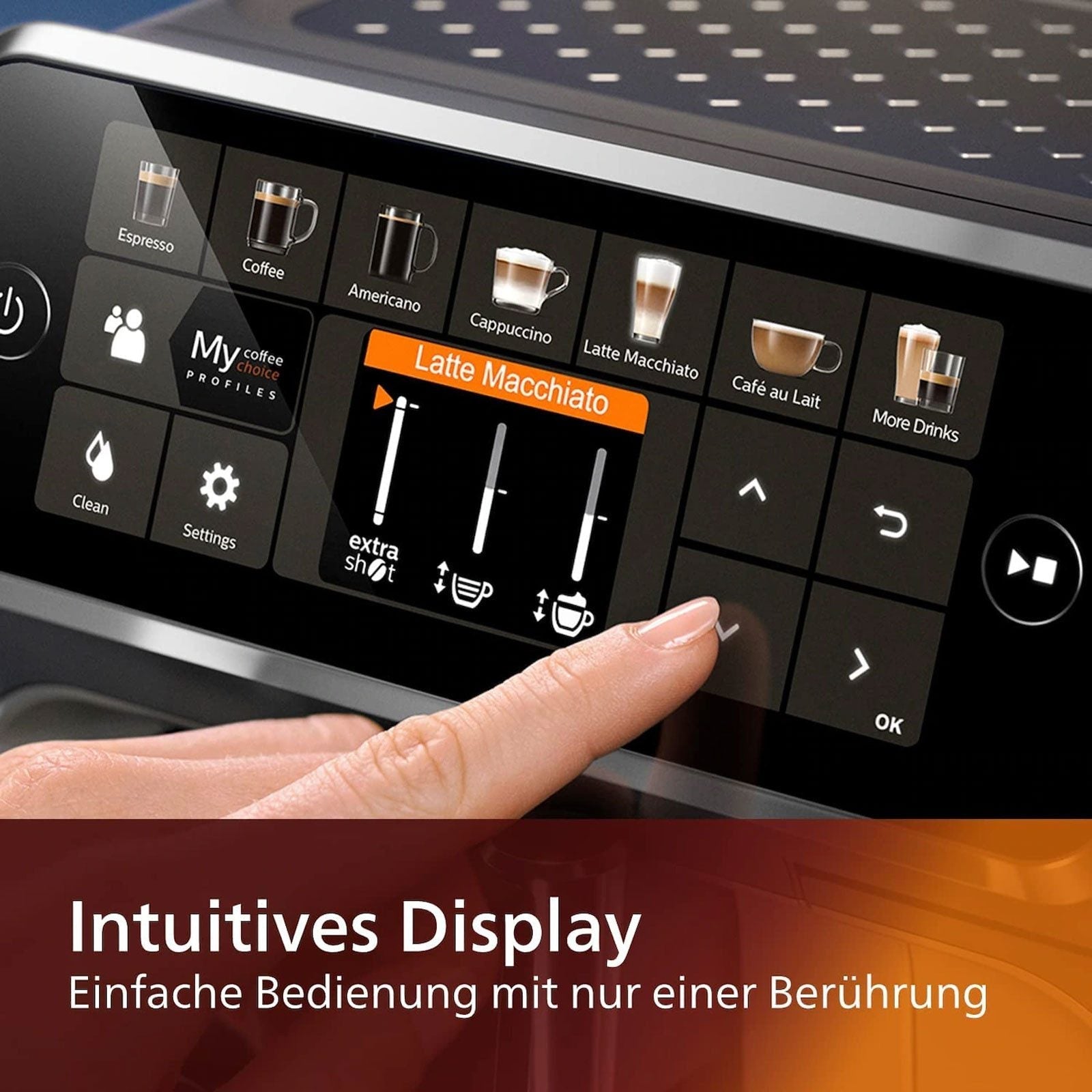 Philips EP5541/50 Kaffeevollautomat mit SilentBrew-Technologie