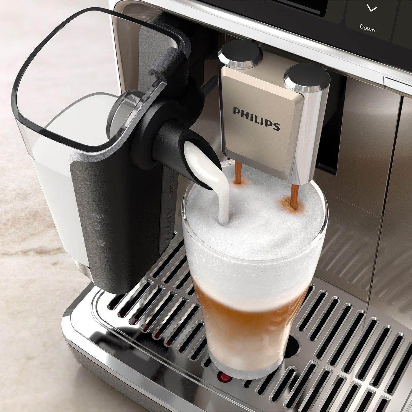 Philips EP5543/90 Serie 5500 Kaffeevollautomat mit LatteGo-Milchsystem