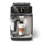 Philips EP5547/90 Kaffeevollautomat in Chrom-Weiß mit LatteGo Milchsystem und Eco-Einstellungen