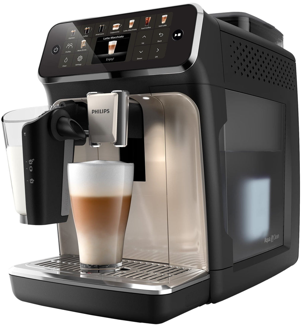 Philips Series 5500 EP5547/90 Kaffeevollautomat mit 12 Mahlgradeinstellungen und LatteGo Milchsystem