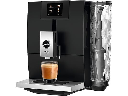 JURA ENA 8 Kaffeevollautomat - 2,8 Zoll TFT-Touchscreen-Farbdisplay, 12 Spezialitäten
