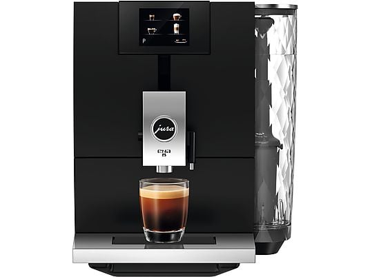 JURA ENA 8 Kaffeevollautomat - 2,8 Zoll TFT-Touchscreen-Farbdisplay, 12 Spezialitäten