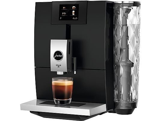 JURA ENA 8 Kaffeevollautomat - 2,8 Zoll TFT-Touchscreen-Farbdisplay, 12 Spezialitäten