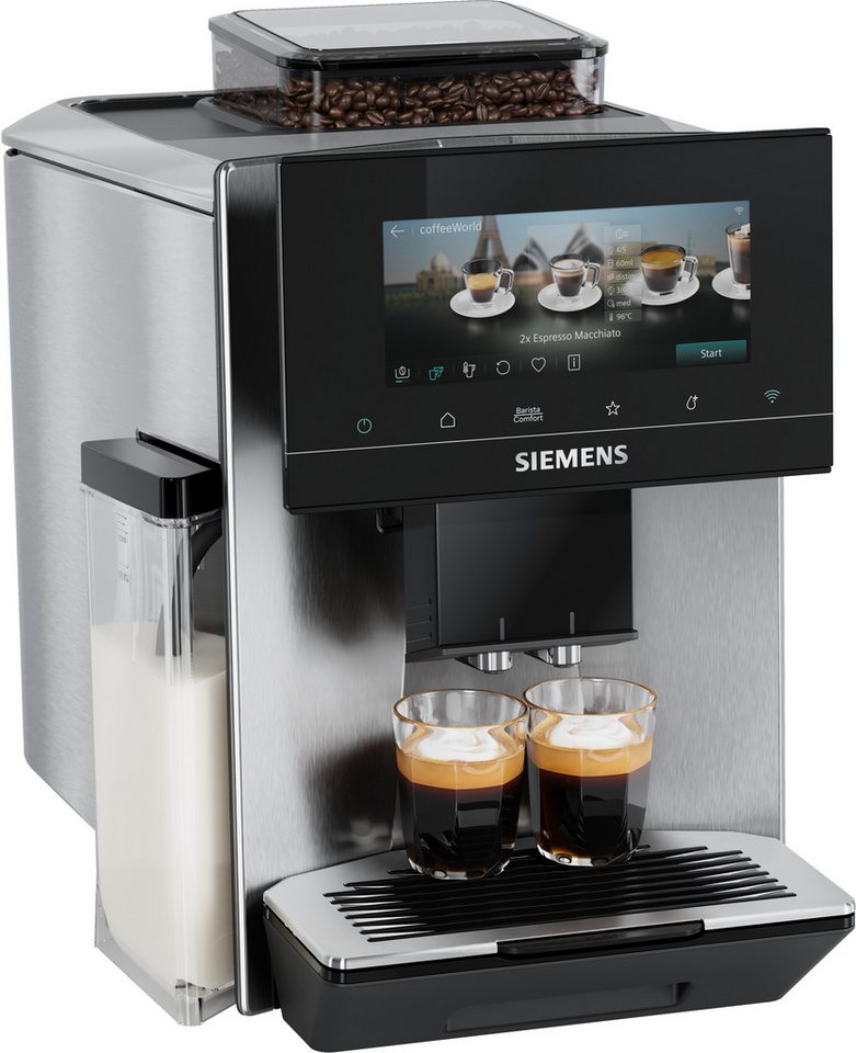 Siemens EQ900 TQ923E03 Kaffeevollautomat mit App-Steuerung und DoubleCup-Funktion