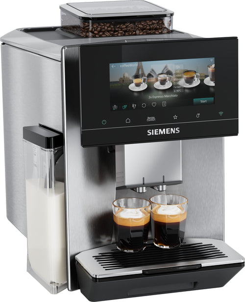 Siemens EQ900 TQ923E43 Kaffeevollautomat – Doppeltassenfunktion, XL-Getränke Groß
