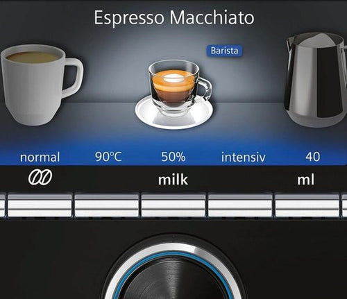 Siemens TI957FX5DE EQ.9 plus connect Kaffeevollautomat mit baristaMode und Feinaroma-Einstellung
