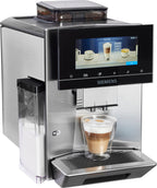 Siemens TQ903D03 Kaffeevollautomat in mattem Edelstahl mit Touchscreen