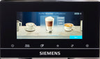 Siemens TQ903D03 Kaffeevollautomat in mattem Edelstahl mit Touchscreen
